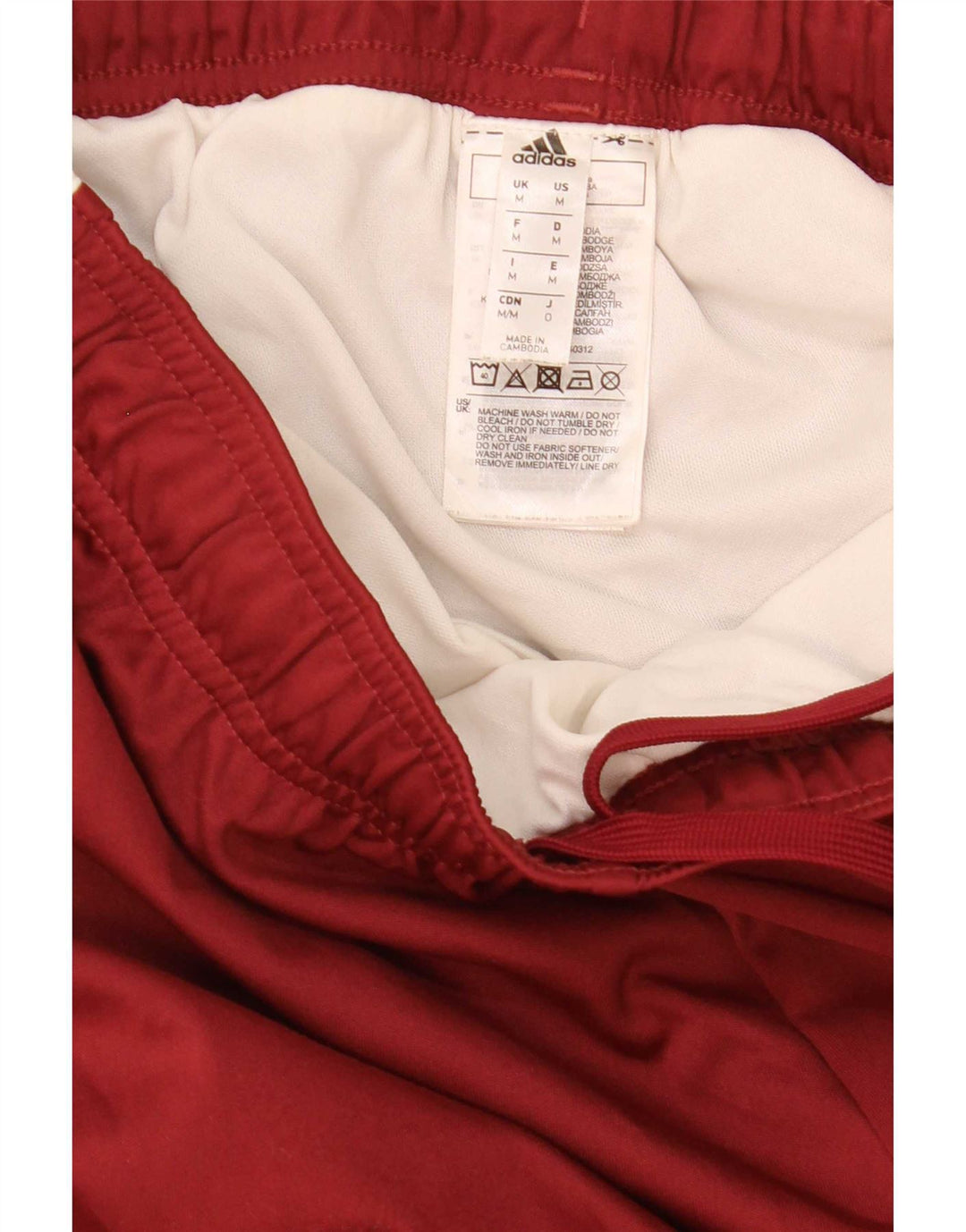 Adidas Arsenal Sportsshorts til mænd Medium Burgundy Polyester