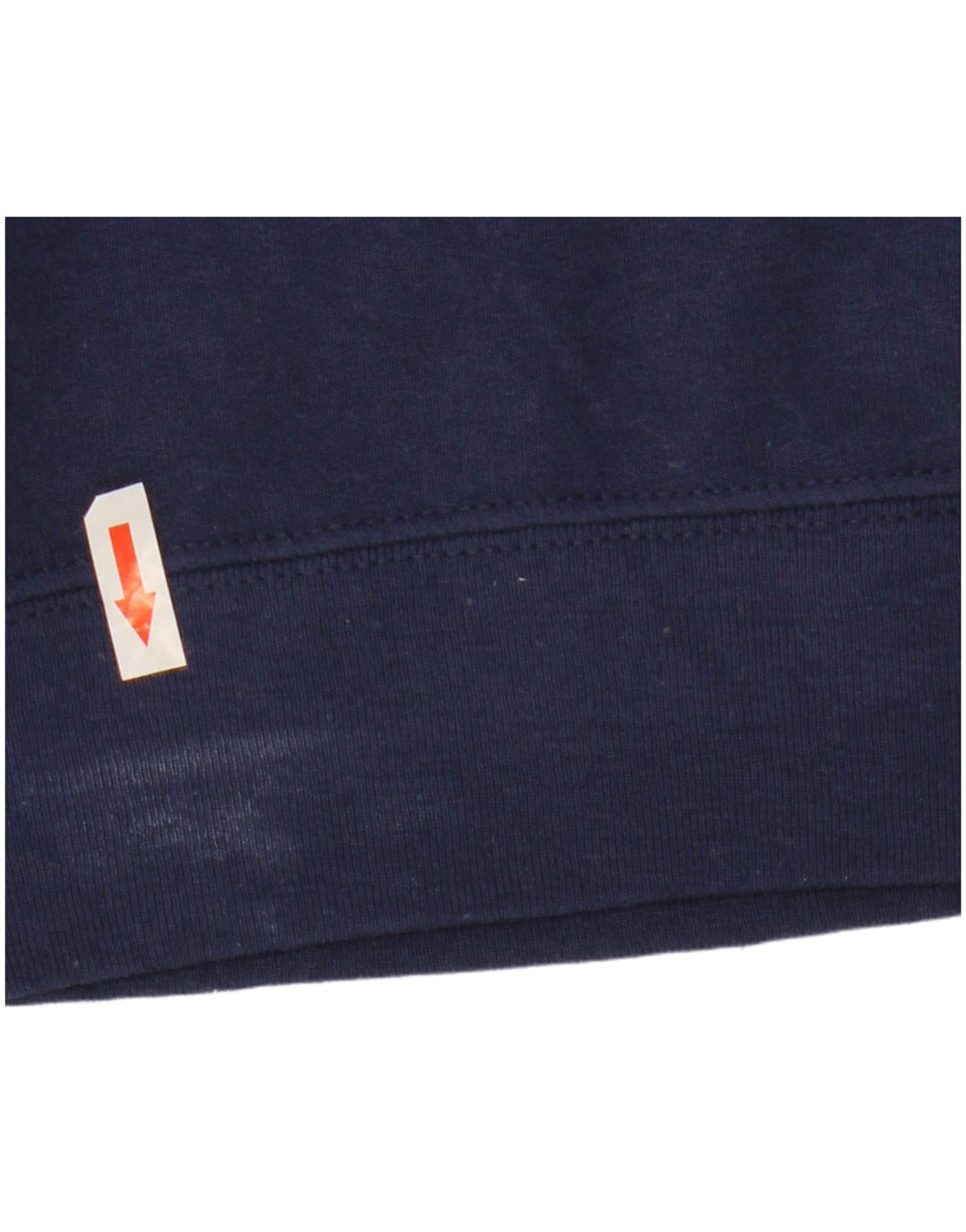 Champion Dame Grafisk Oversized Sweatshirt Jumper UK 10 Small Navy Blue