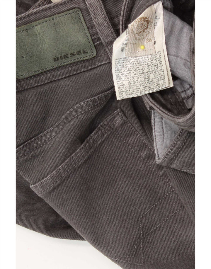 Diesel Herre Slim Jeans W36 L34 Grå Bomuld