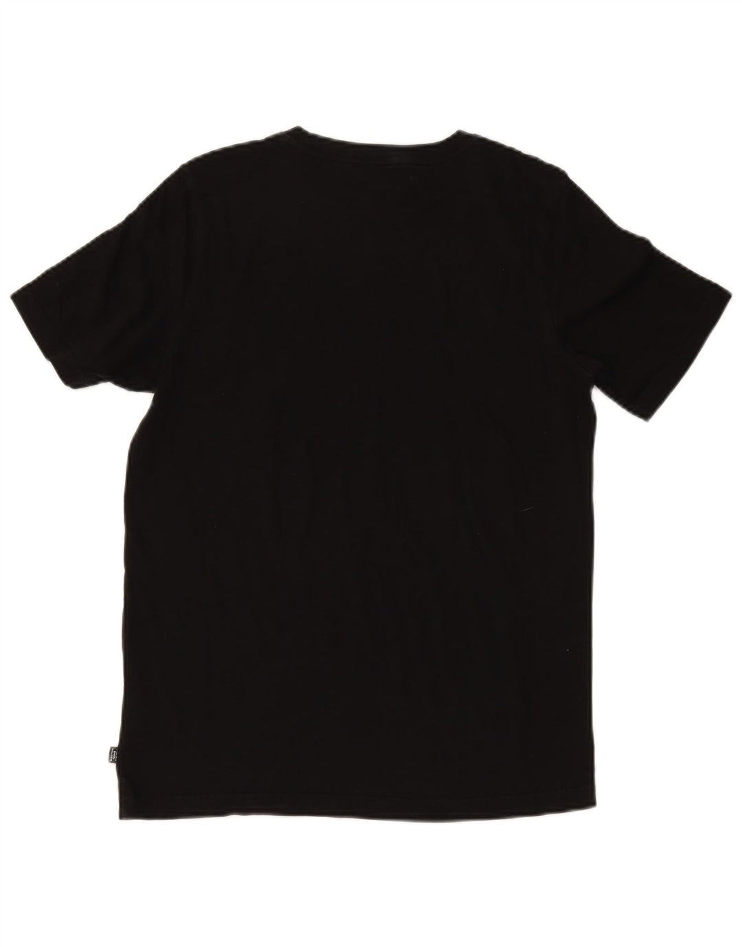 PUMA Mens Graphic T-Shirt Top Small Black Cotton