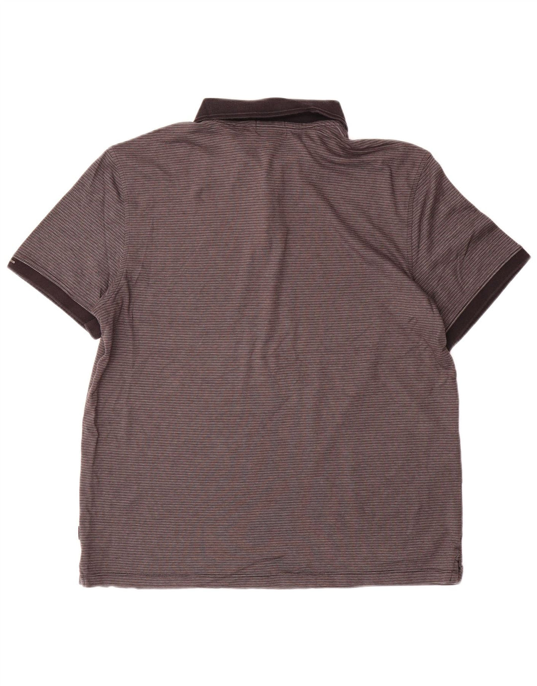 CALVIN KLEIN Poloskjorte til mænd, stor grå nålestribet bomuld