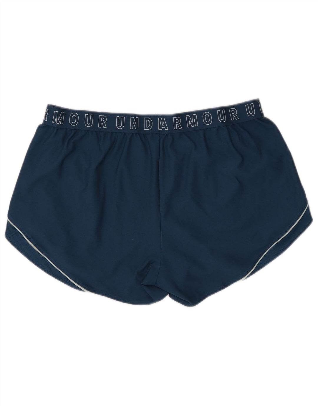 UNDER ARMOUR Grafiske sportsshorts til kvinder UK 18 XL Blå