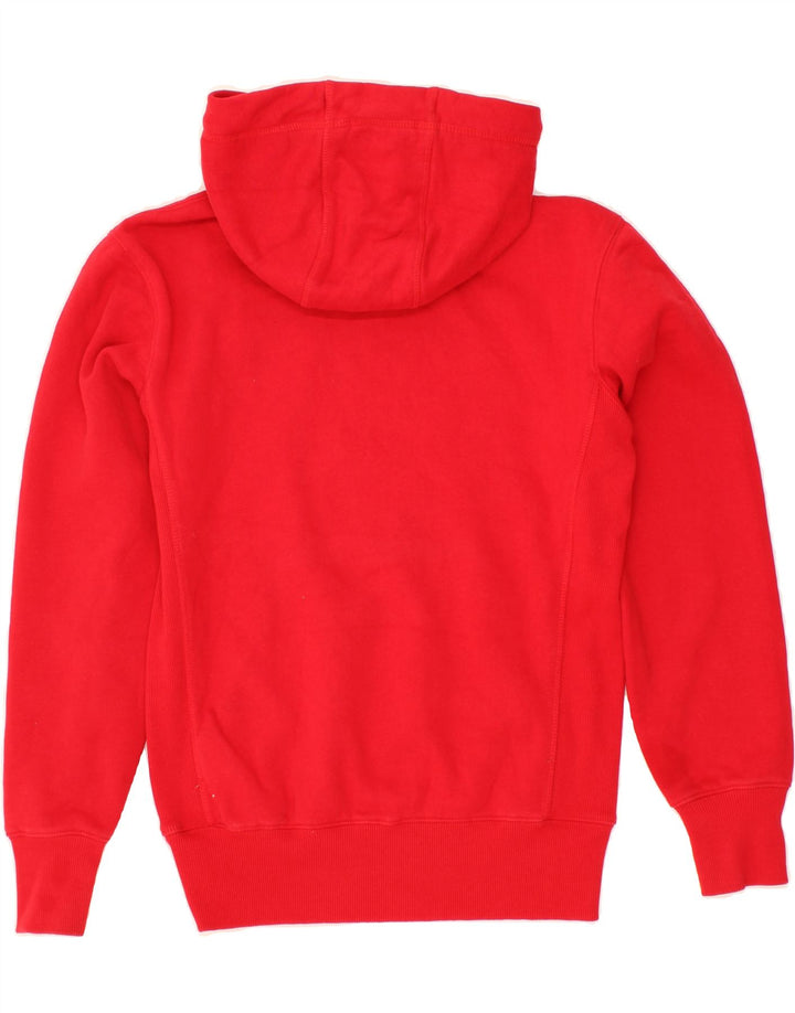 SUPERDRY Mens Hoodie Jumper XS Red Cotton Vintage Superdry and Second-Hand Superdry from Messina Hembry 