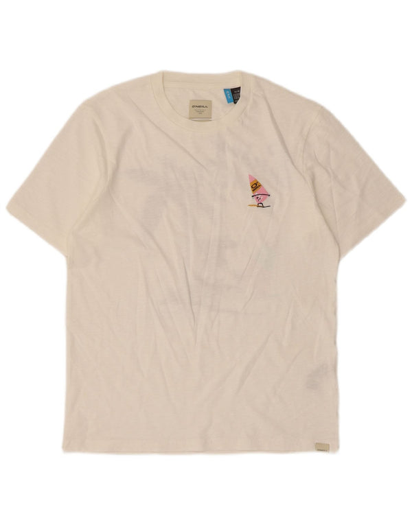 O'Neill Mens XS Hvid Bomuld