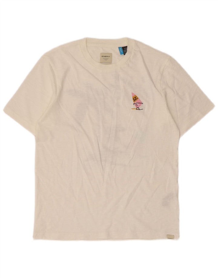 O'Neill Mens XS Hvid Bomuld