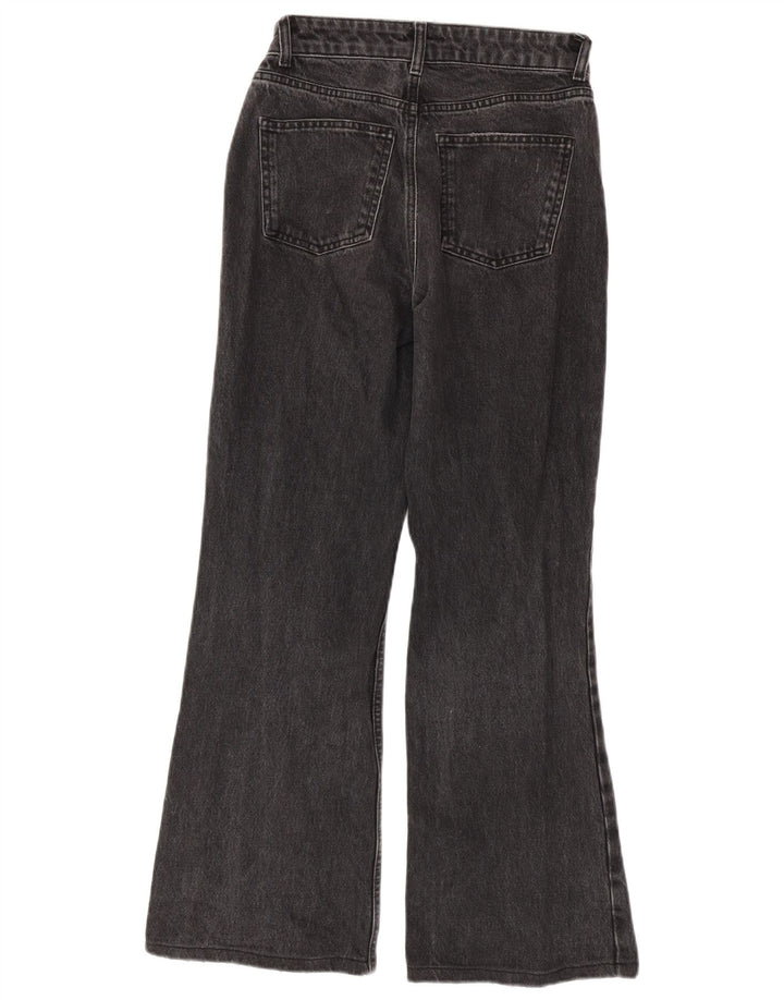 Topshop Dame Flared Jeans W26 L30 Grå Bomuld