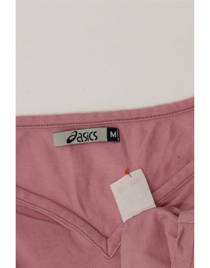 Asics Dame Top 3/4 ærmer UK 12 Medium Pink Bomuld
