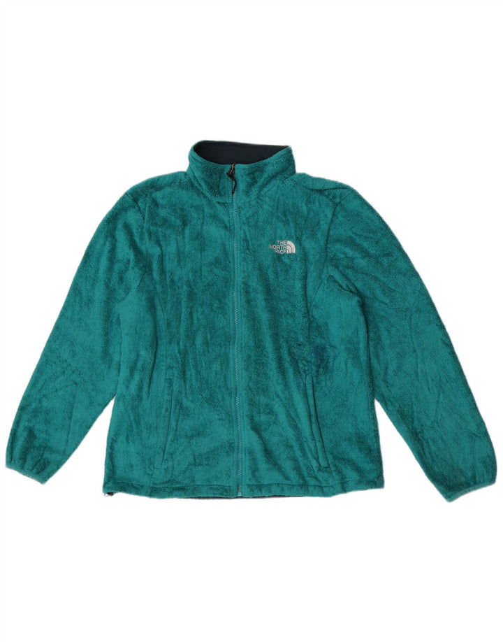 The North Face Fleecejakke til kvinder UK 18 XL turkis polyester