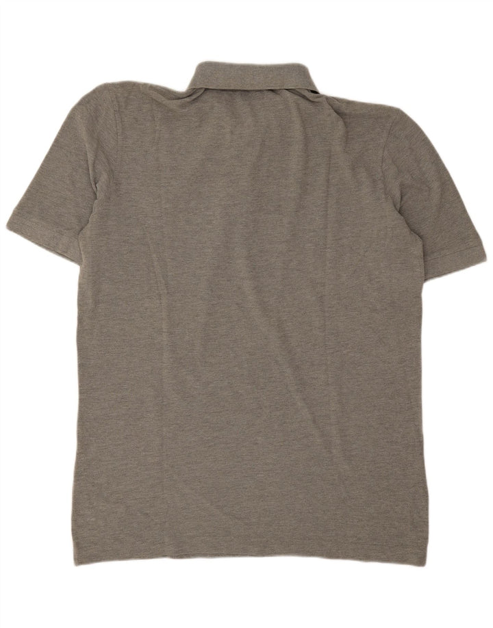 Kappa Polo Shirt til mænd 2XL Grå Flecked Bomuld