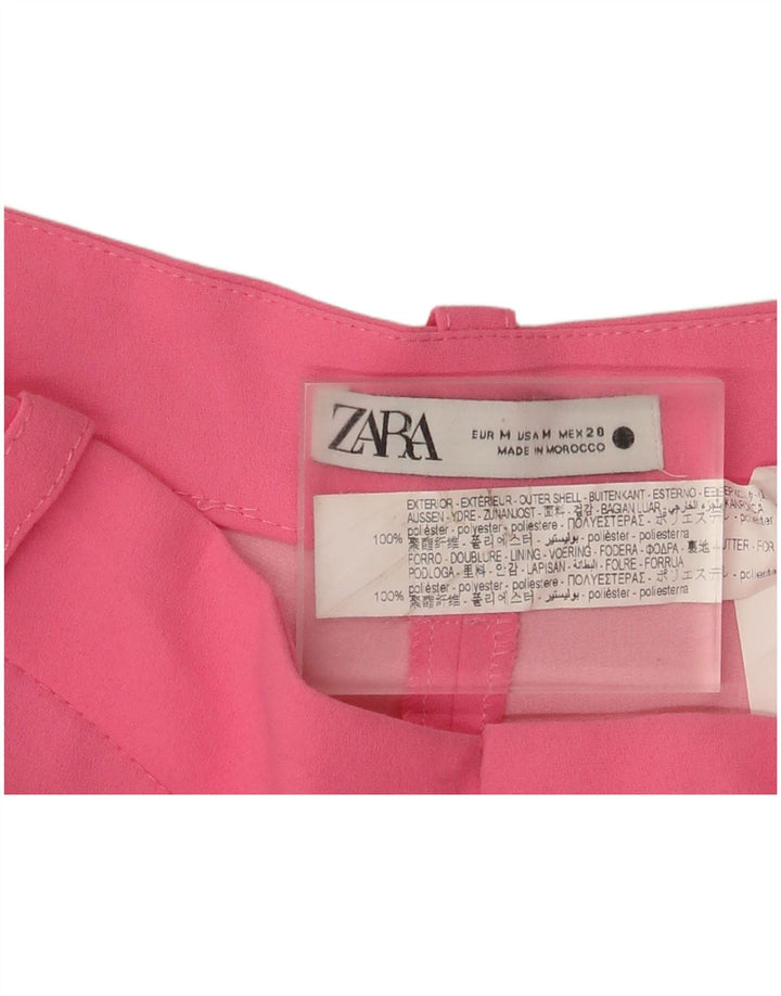Zara Casual Shorts til kvinder Medium W28 Pink Polyester