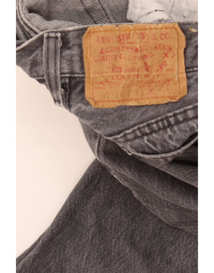 Levi's Herre tilspidsede jeans W25 L30 Grå