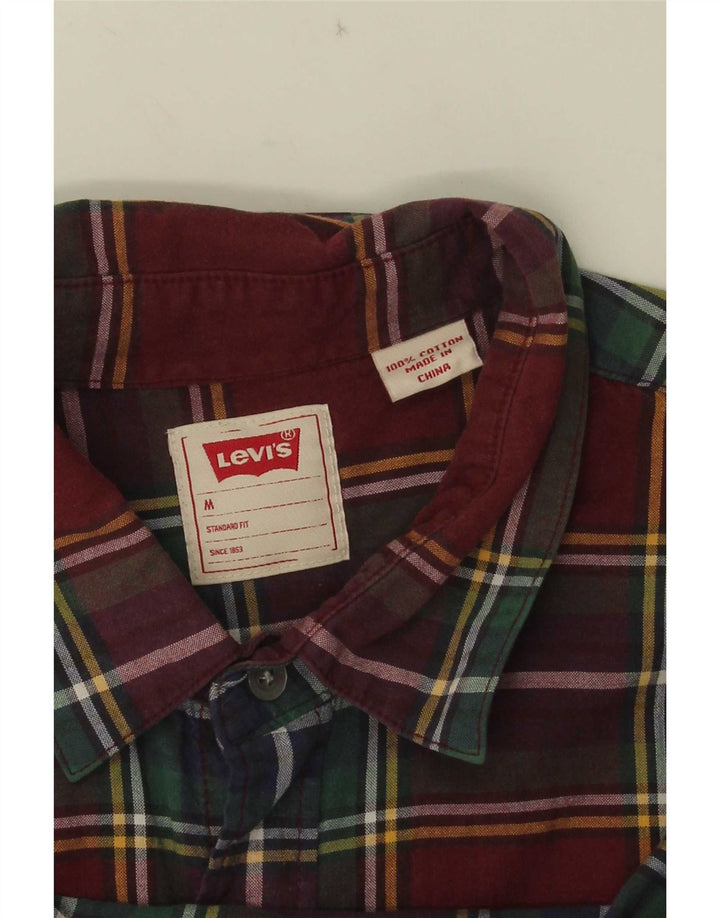 Levi's Herre Standard Fit skjorte Medium Flerfarvet ternet bomuld