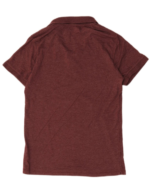 French Connection Herre poloshirt Medium Bourgogne bomuld
