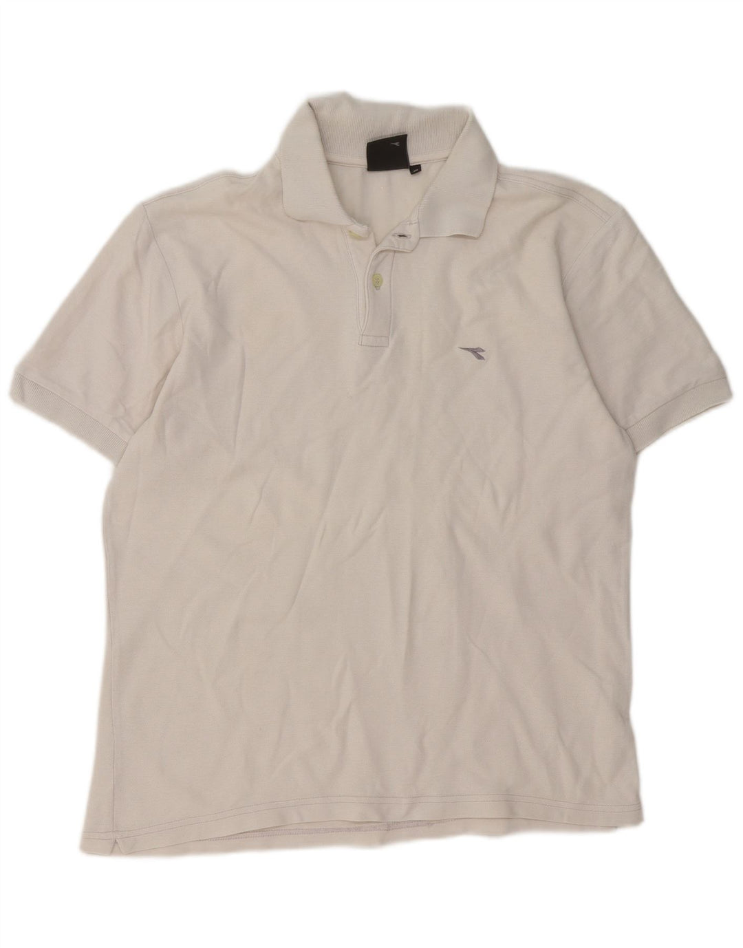 Diadora herre poloshirt Medium hvid bomuld