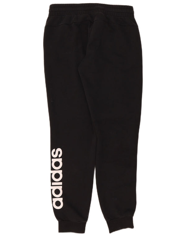 Adidas Graphic Tracksuit Bukser til kvinder Joggers UK 12/14 Medium Black