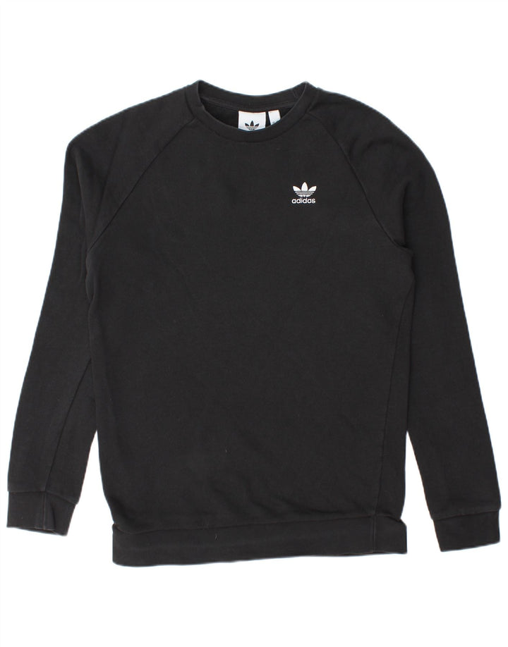 Adidas Sweatshirt til mænd XS Sort bomuld