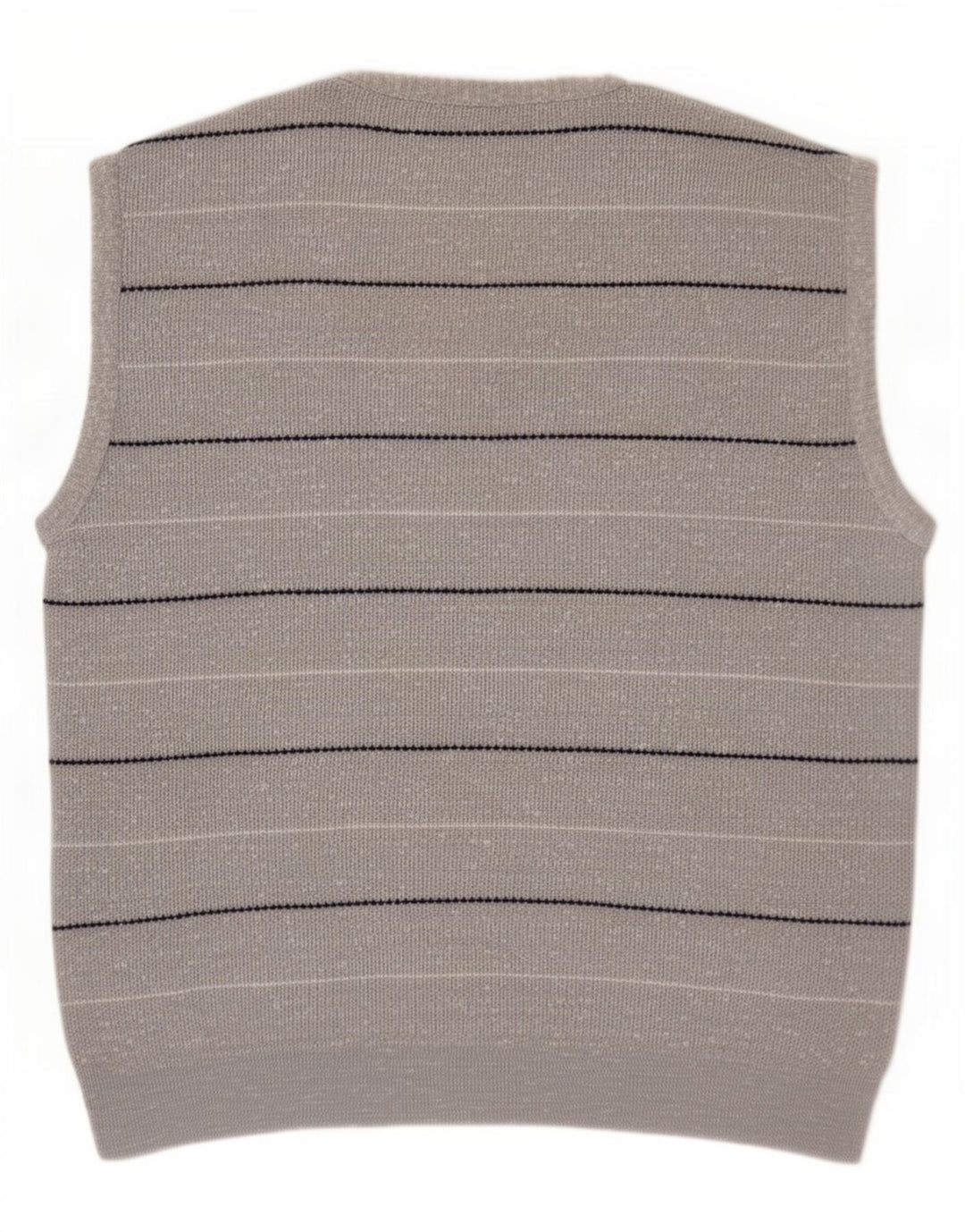 Vintage herrevest tanktop stor grå stribet