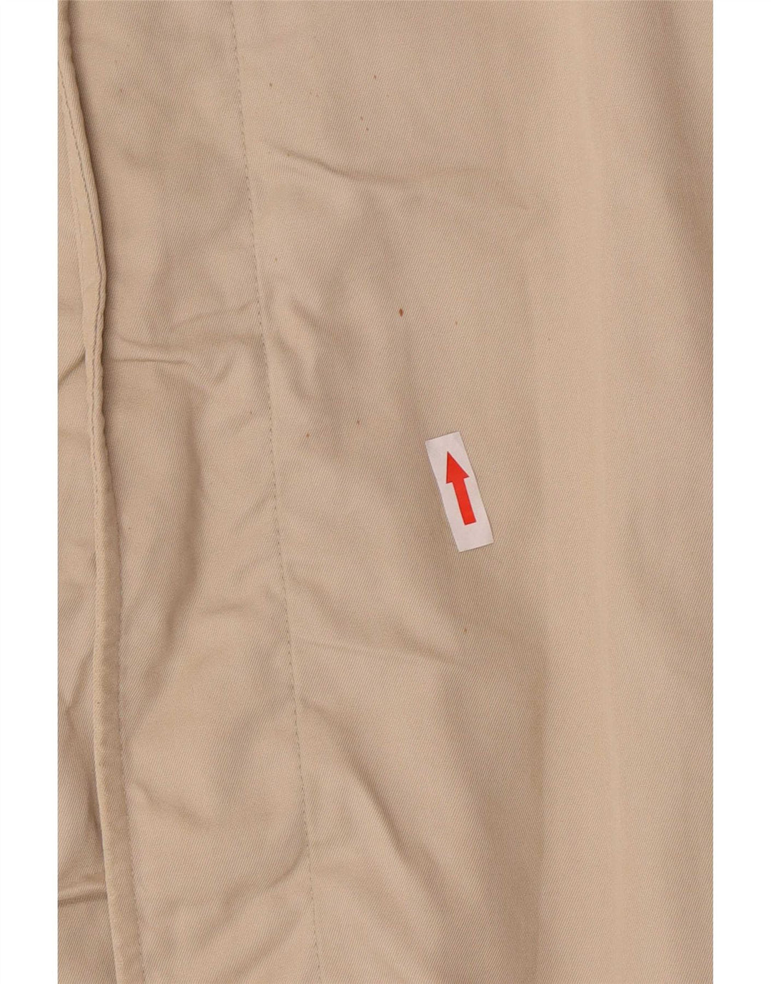 Aquascutum Herre Overfrakke UK 40 Stor Beige Bomuld
