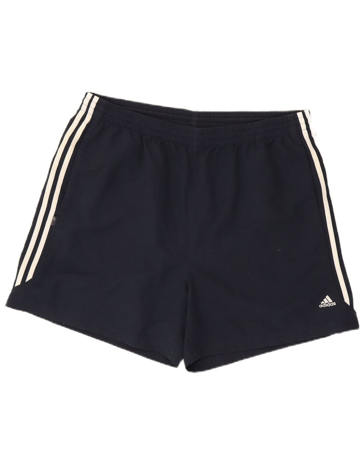 Adidas Herre Sportshorts 2XL Navy Blue Polyester