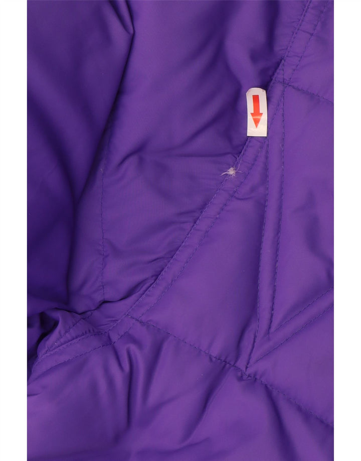 Geo Spirit Dame Polstret Jakke IT 42 Medium Lilla Polyamid