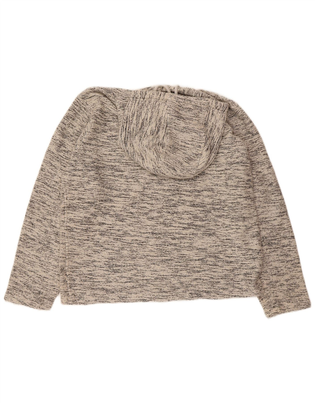 WEIRD FISH Hættetrøje til mænd, lille grå flækket