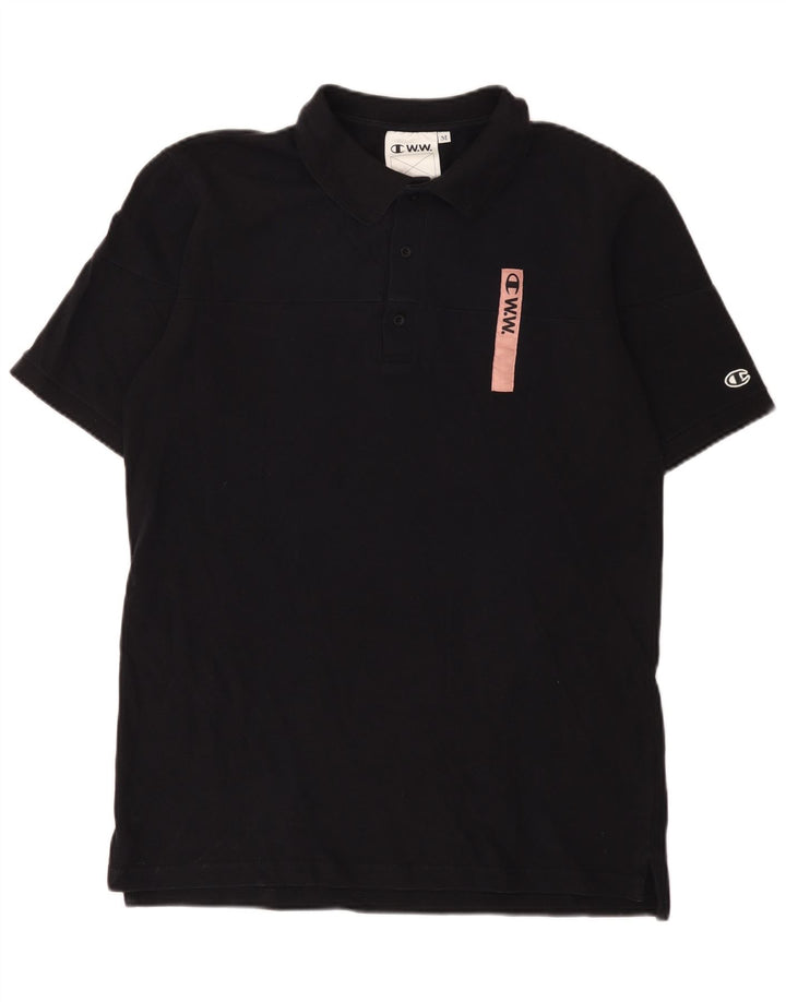Champion herre poloshirt Medium marineblå bomuld