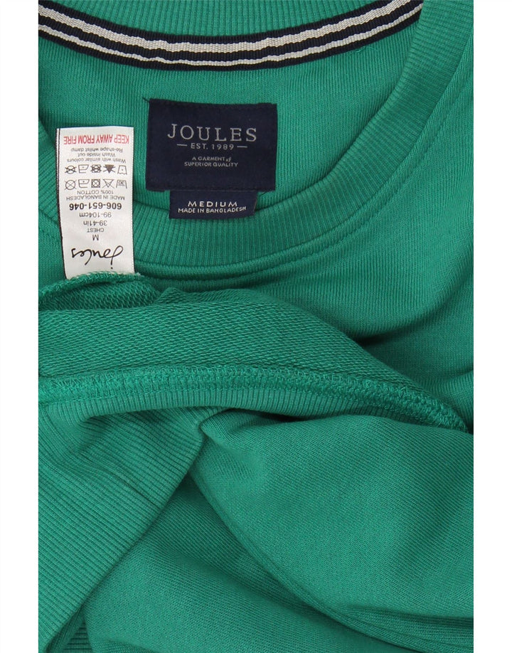 JOULES Mens Sweatshirt Jumper Medium Green Cotton