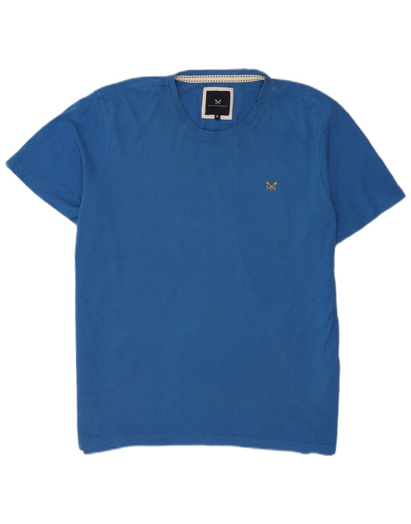 Besætningsbeklædning Herre kortærmet T-shirt top XL blå bomuld