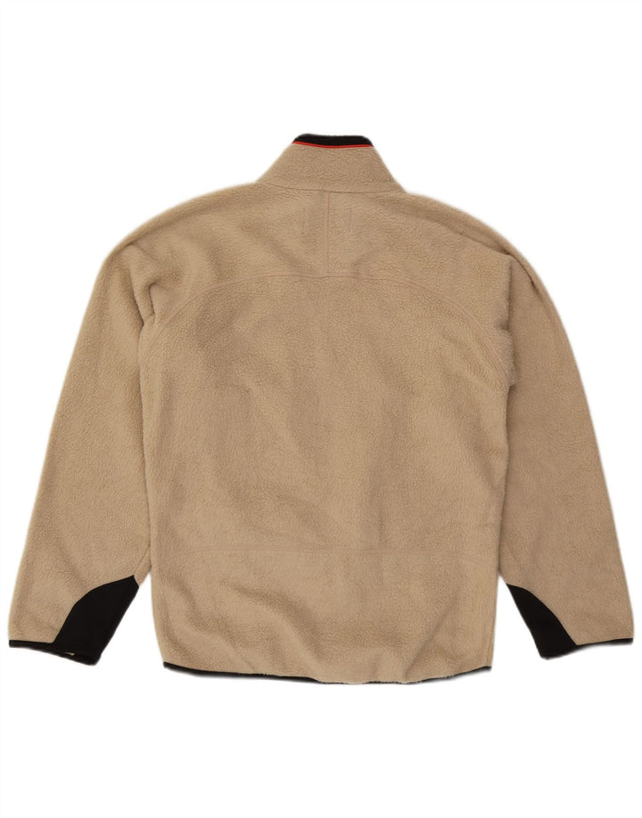 Fila Herre Fleecejakke UK 36 Lille Beige Polyester