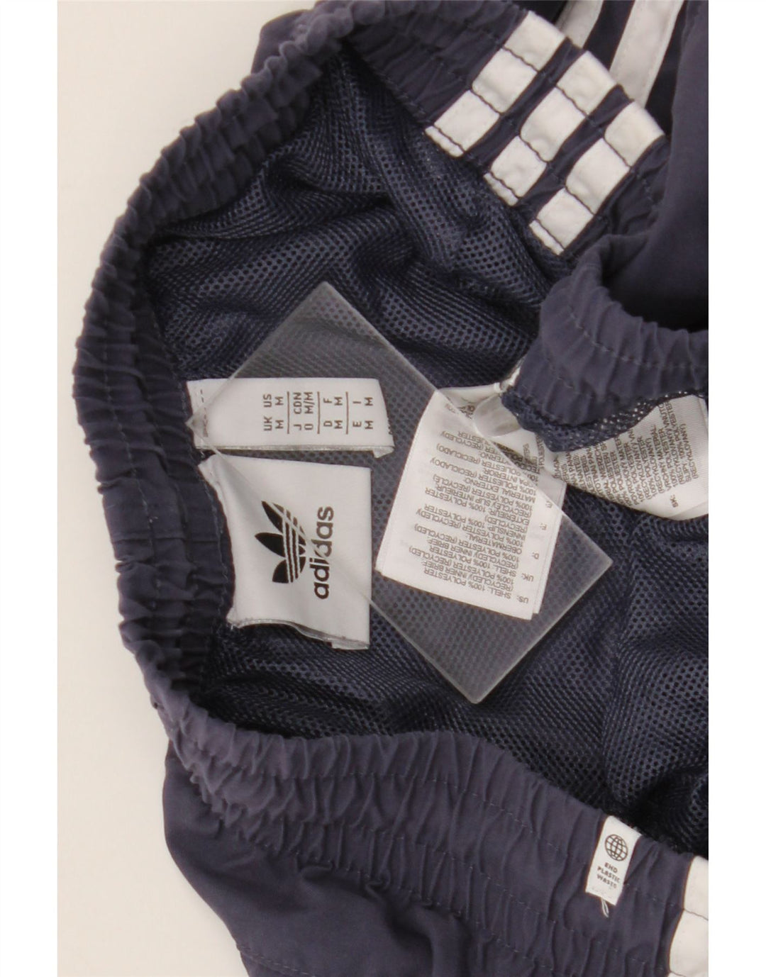 Adidas Badeshorts til mænd mellem marineblå polyester