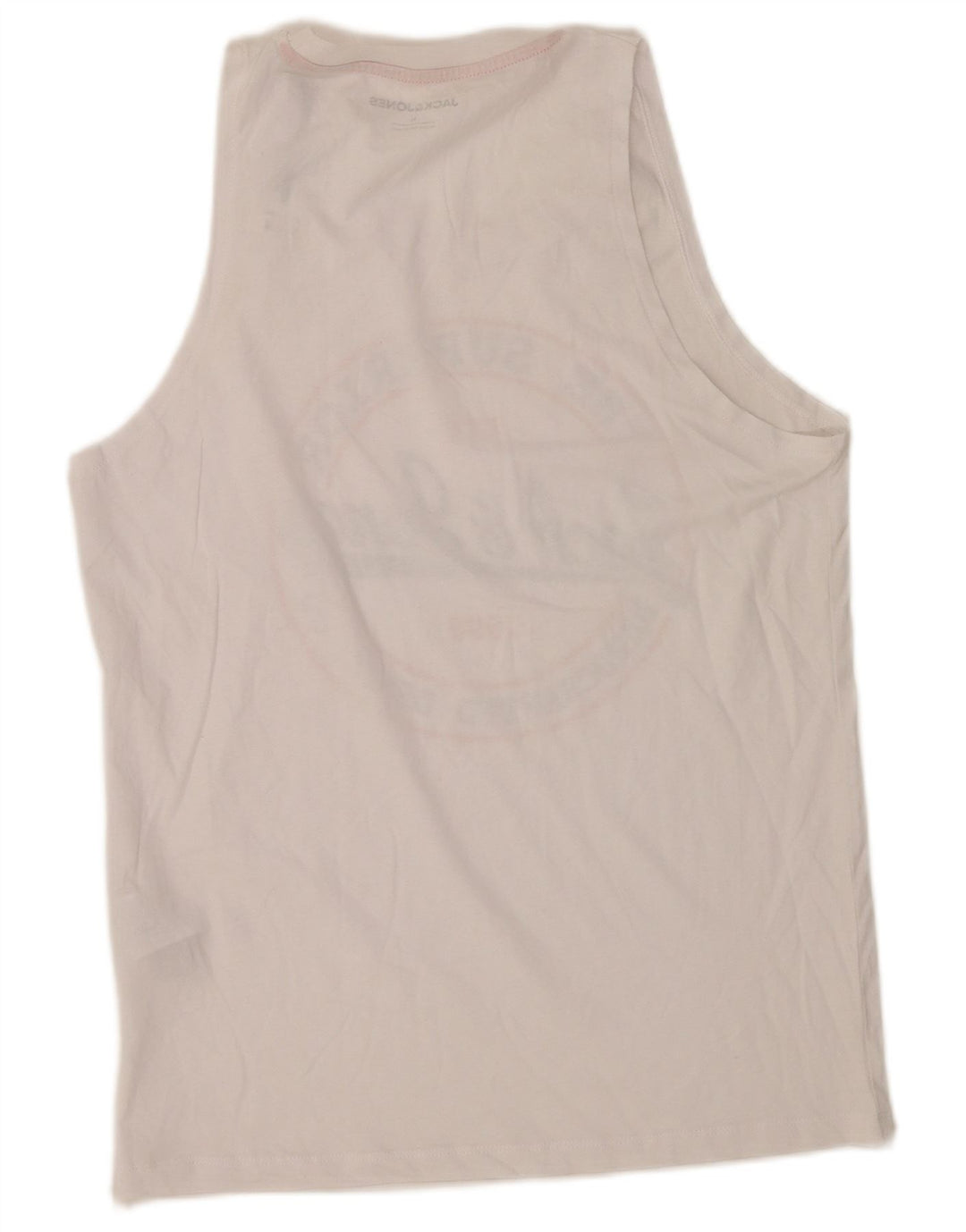 Jack & Jones Herre grafisk T-shirt Top Medium Hvid Bomuld