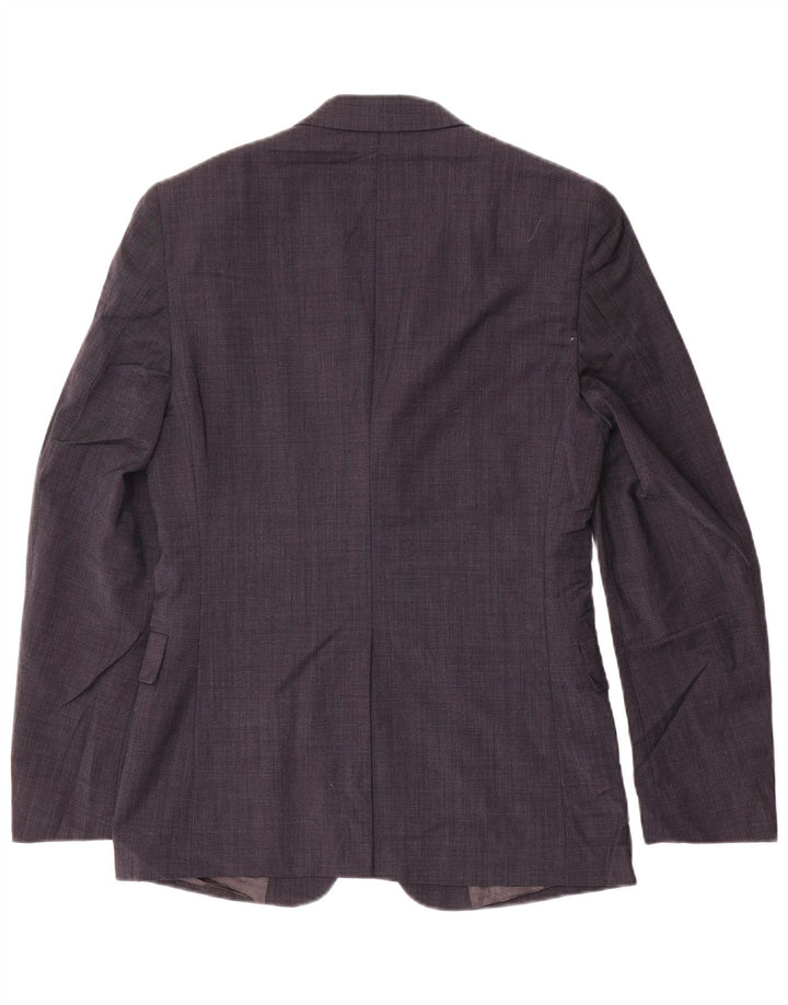 DKNY Herre 2-knaps blazerjakke UK 36 Small Navy Blue