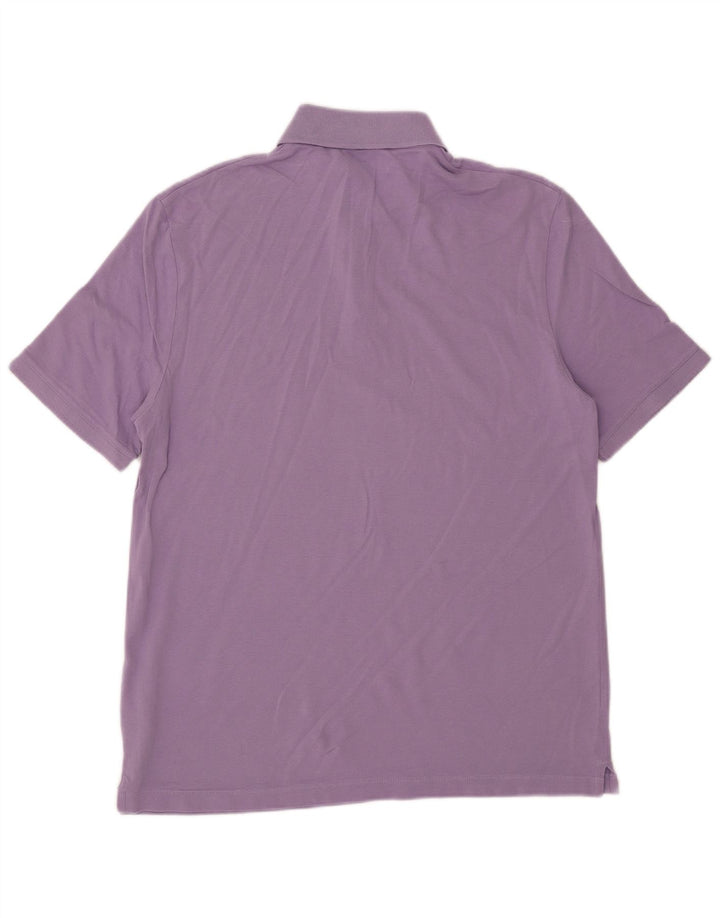 Cos Herre Regular Polo Shirt Stor lilla bomuld