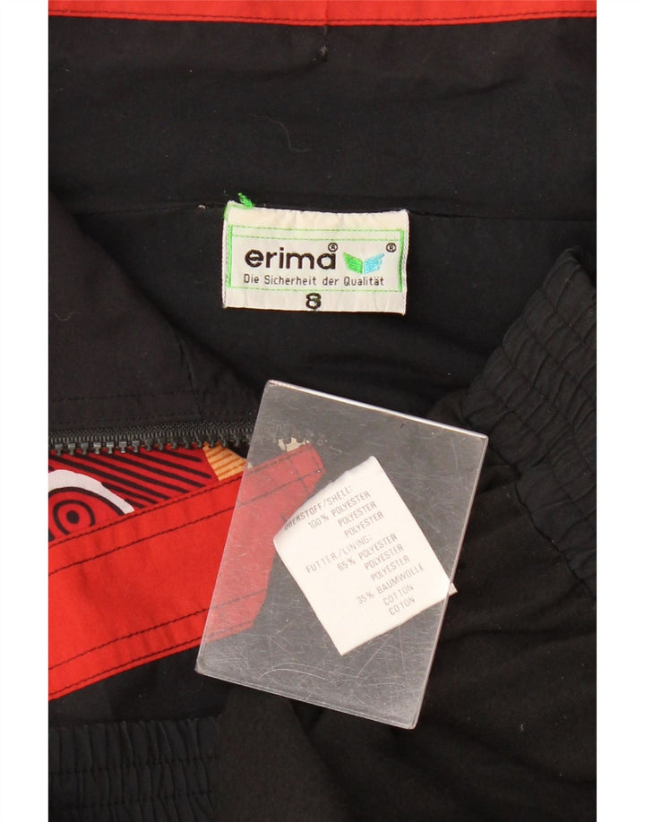 Erima Træningsdragt til mænd Topjakke 2XL Sort Geometrisk Polyester