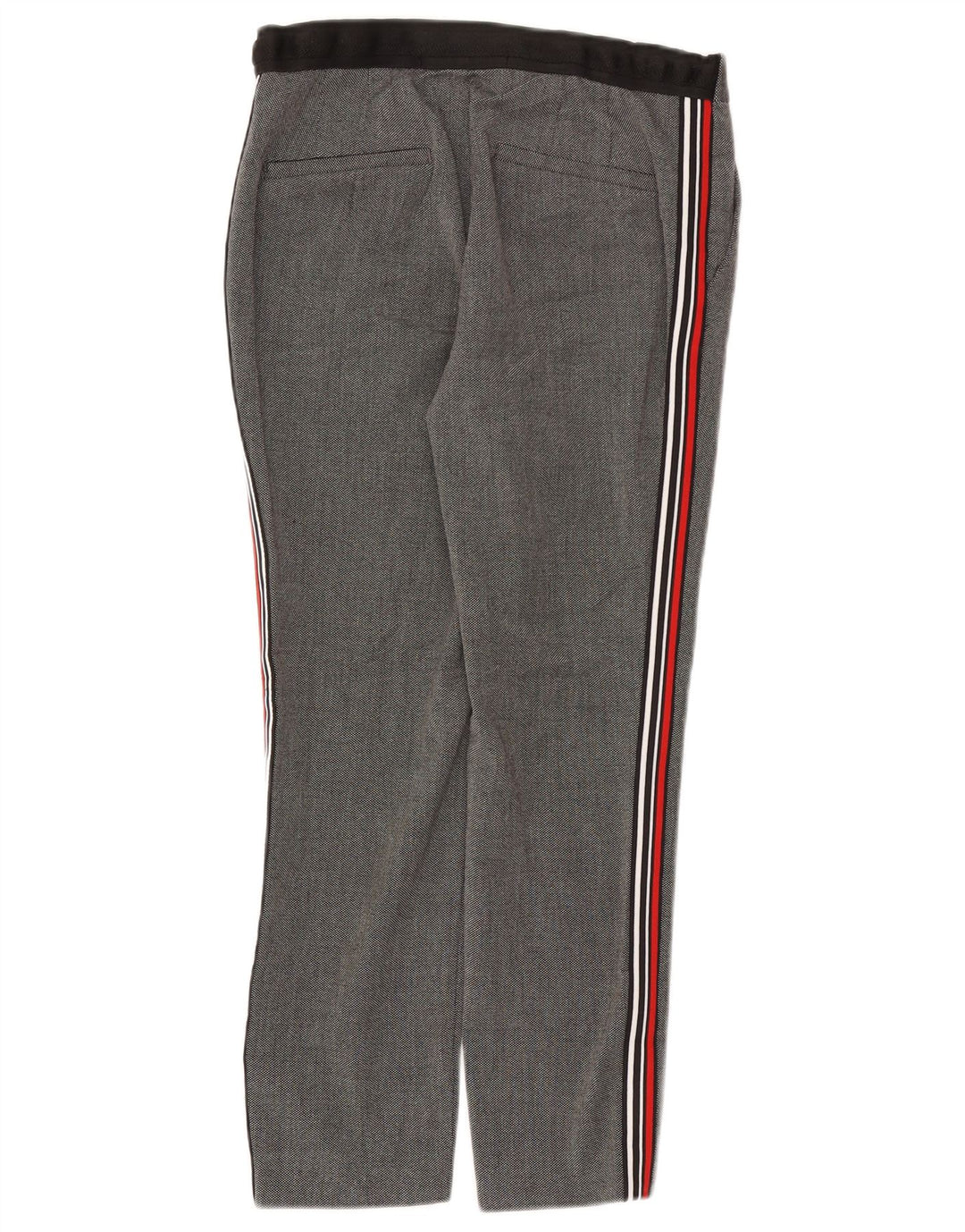 Zara Womens Cropped Trousers Medium W28 L25 Grå Polyester