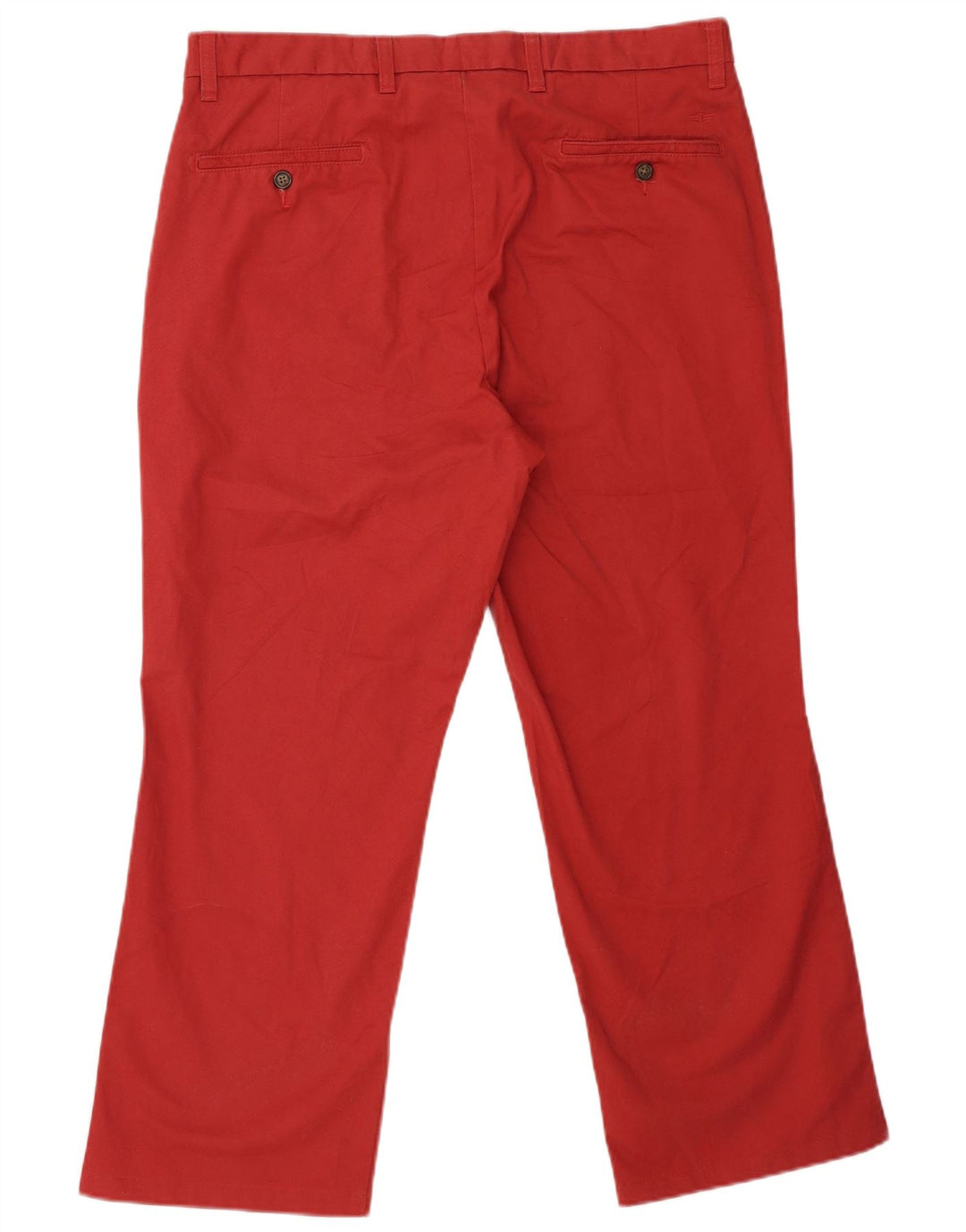 Dockers herre cropped bukser W36 L26 rød bomuld