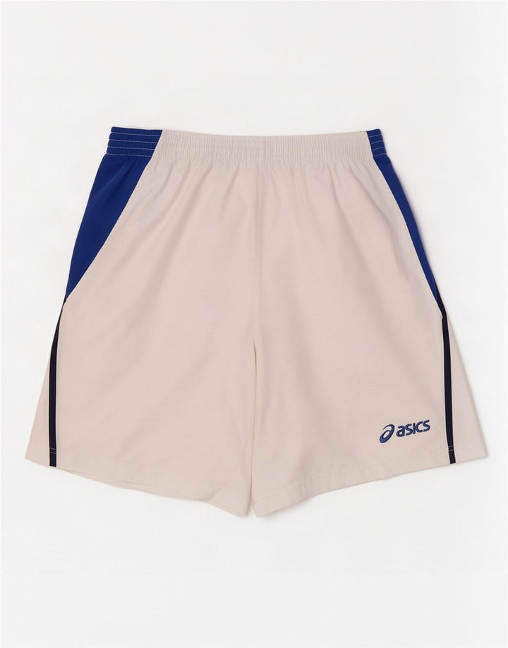 Asics Sportsshorts til mænd Large White Colourblock Polyester