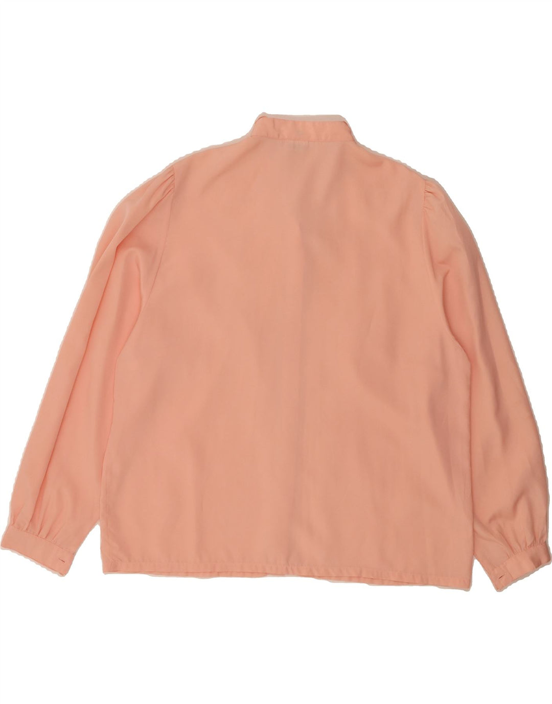 VINTAGE Womens Shirt Blouse EU 42/44 Large Pink Floral Polyester Vintage Vintage and Second-Hand Vintage from Messina Hembry 