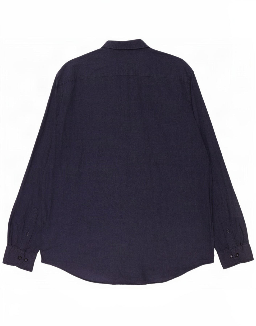 Tommy Hilfiger Herre Regular Fit skjorte XL marineblå bomuld