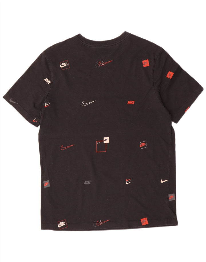 NIKE grafisk t-shirt til mænd, medium sort