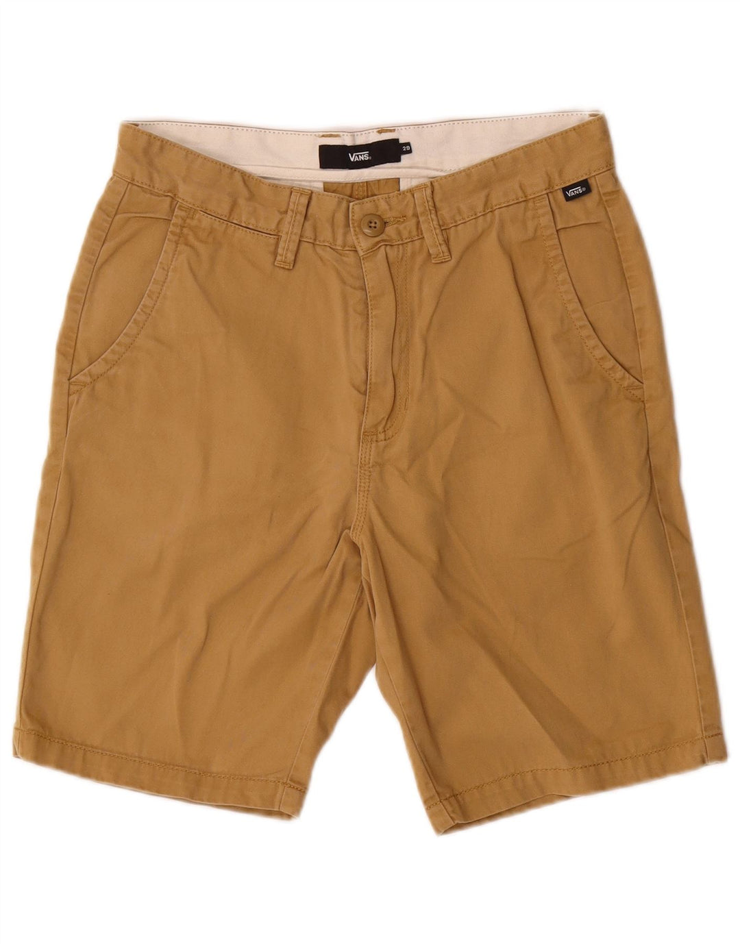 Vans Herre Chino Shorts W29 Small Beige Bomuld