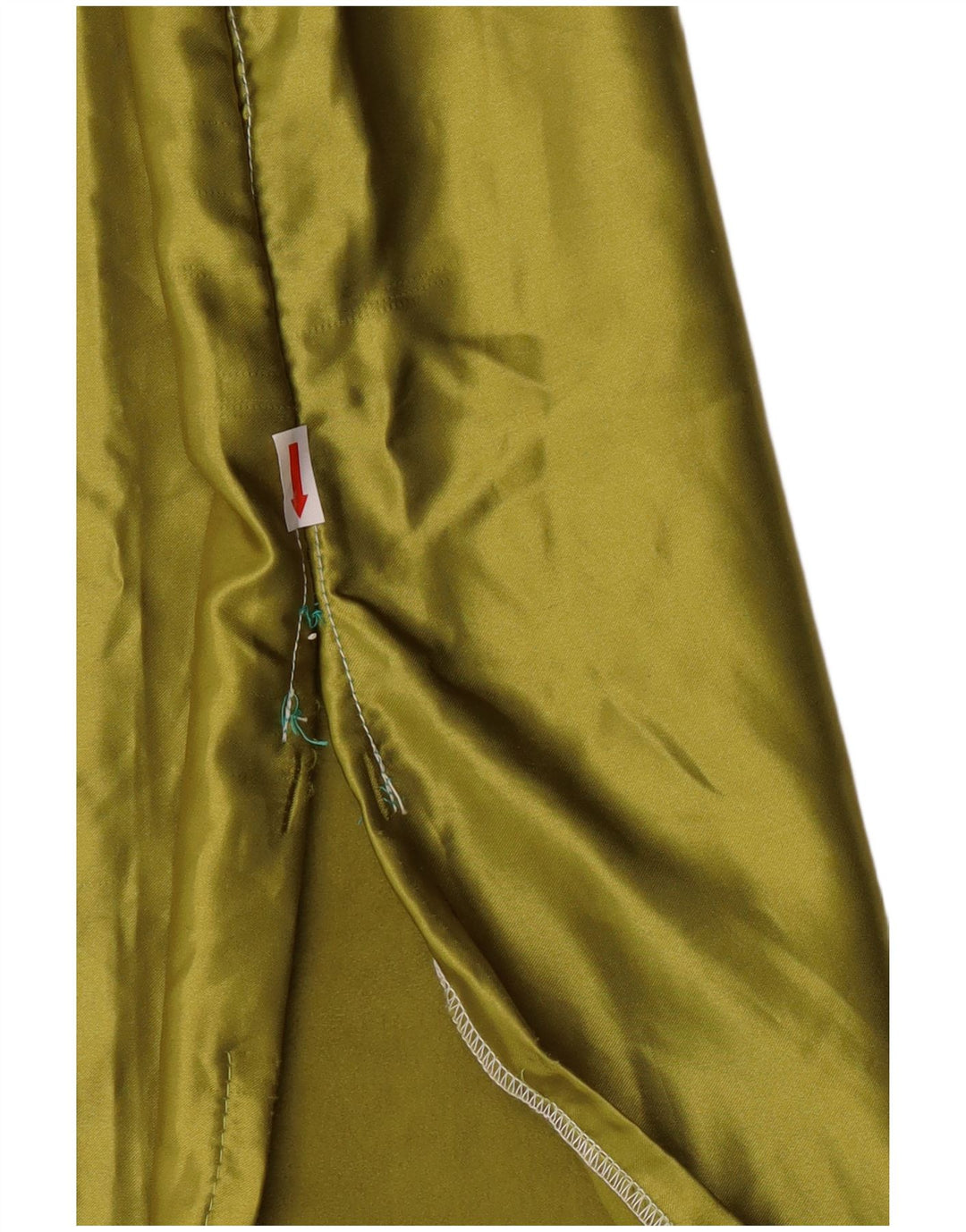 Vintage Dame Forklæde Kjole UK 14 Large Green