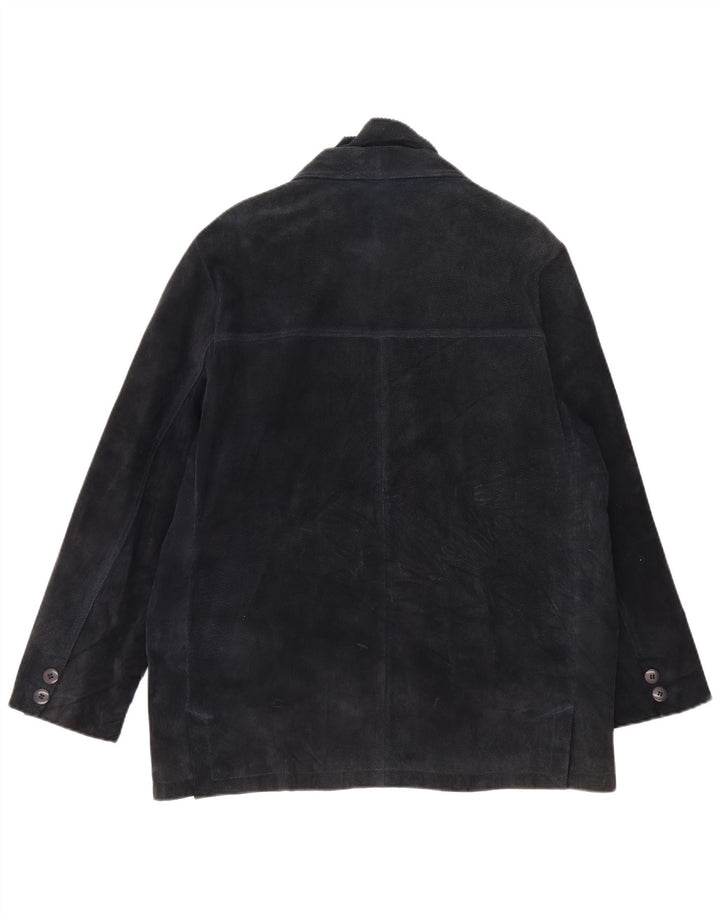 Vintage Dame Oversized 3 Knaps Ruskind Blazer Jacket IT 48 XL Navy Blue