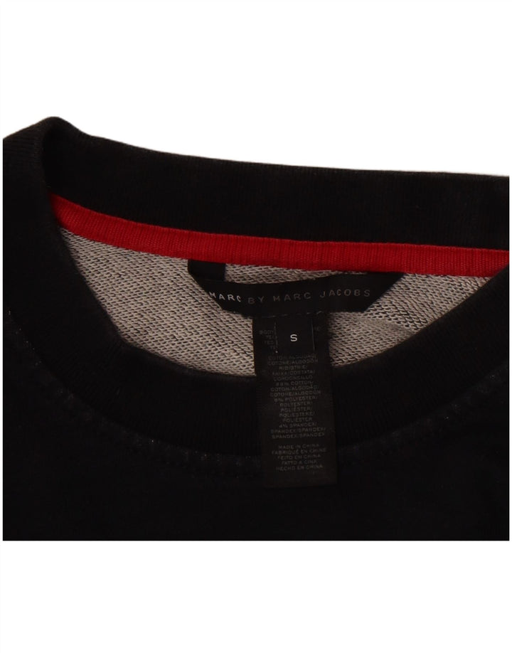 Marc Jacobs Herre grafisk sweatshirt jumper lille marineblå bomuld