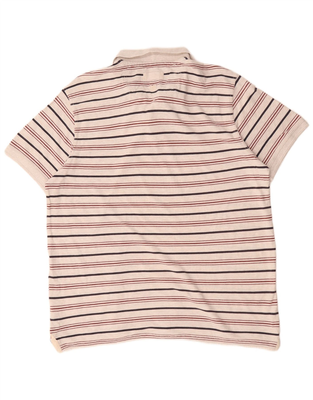 Fat Face Herre poloshirt XL Gråstribet bomuld