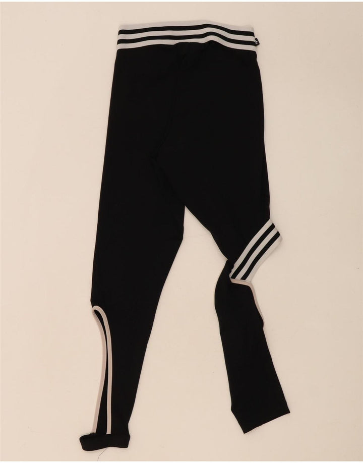 Adidas Kvinder Rita Ora Leggings UK 8 Small Black Colourblock Polyester
