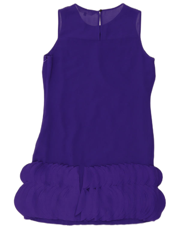 Principper Kvinders ærmeløs Regular Shift Dress UK 12 Medium Purple