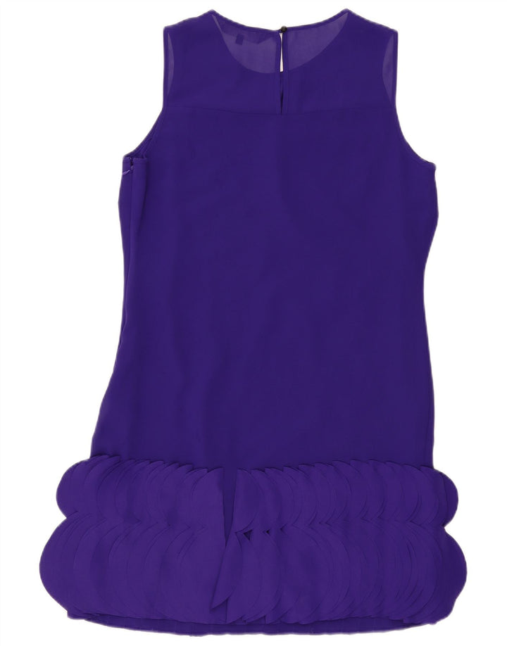 Principper Kvinders ærmeløs Regular Shift Dress UK 12 Medium Purple