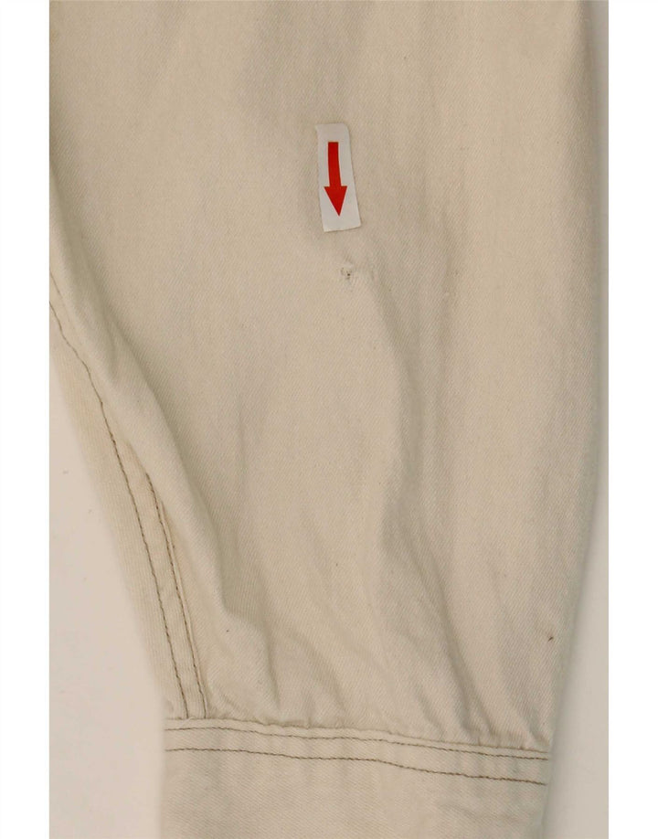 Lee Herre Denim Shirt Large Off White Bomuld