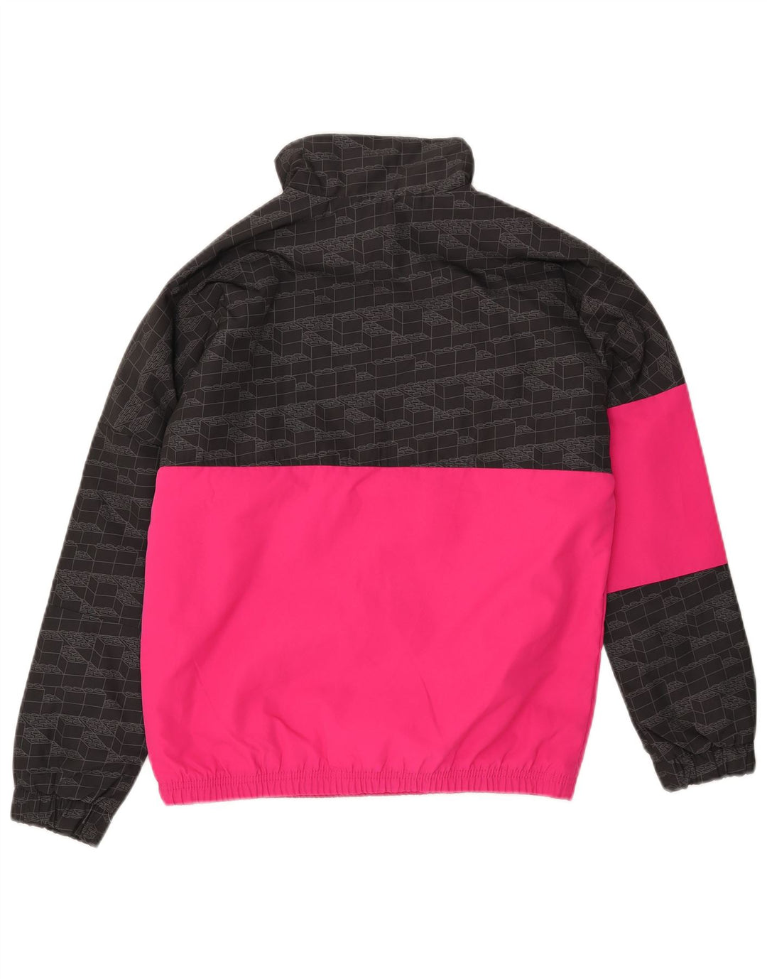ADIDAS piger grafisk anorakjakke 11-12 år Pink Colourblock Polyester